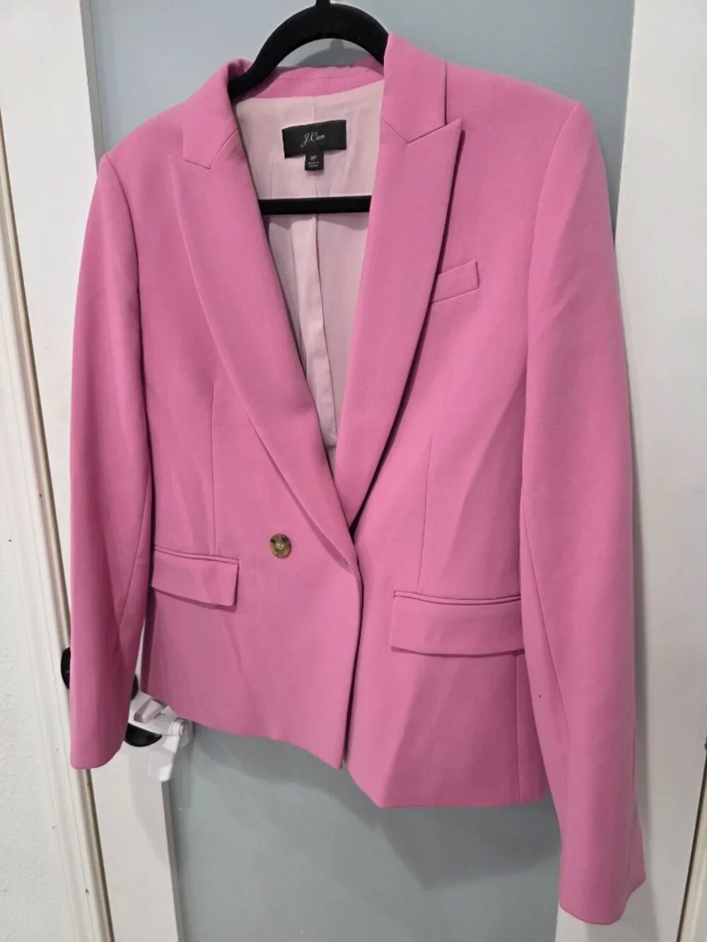 J.Crew Pink‎ Tailored Blazer – Size 8